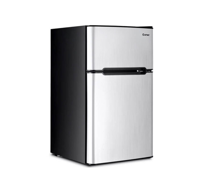 Costway Refrigerator Small Freezer