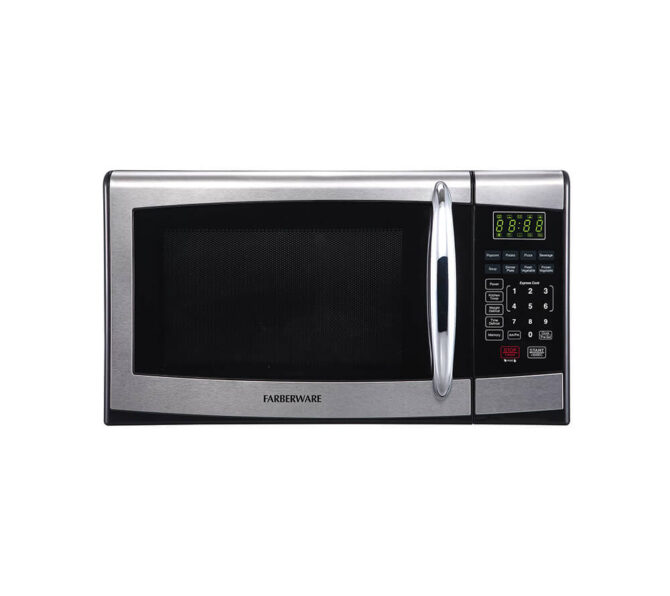 Digital Microwave Oven, Stainless Steel